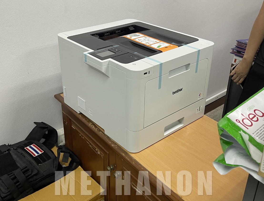 ติดตั้งเครื่อง Brother HL-8360CDW  สำนักศาลยุติธรรมประจำภาค 2