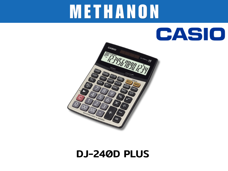Casio DJ-240D PLUS