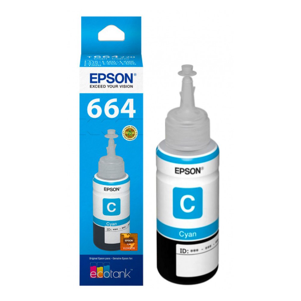 T664200 สีฟ้า 70cc (L100/L200) Epson