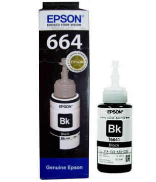 อิงค์แท้งค์ T664200 สีดำ70cc (L100/L200) Epson